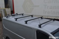 Roof Rack Bars 4-Bar + Load Stops For Nissan NV300 2014+