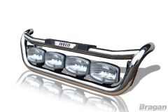 Grill Bar + Jumbo LED Spots For Iveco Trakker