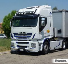 Roof Light Bar - BLACK For Iveco Stralis Cube + Hi-Way Active Space Time