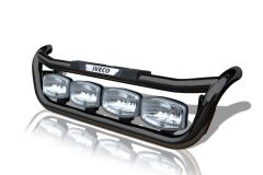 Grill Bar + Jumbo LED Spots + Step Pad + LEDs For Iveco Trakker