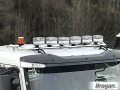 Roof Bar + Spots + LEDs + Amber Beacon x2 + Clamps For DAF CF 2014+ Low Cab