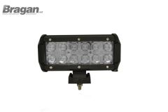 1x 12v / 24v 6.6" Aluminium 7D LED Spot Light Bar + DRL Park Lamp Dual function