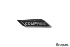 Compass Sticker For Jeep Compass MX 2017+ Running Boards 1 Piece - 130mm x 30mm