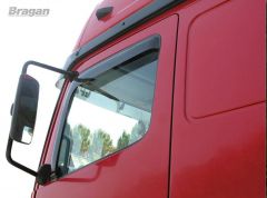 Window Deflectors For Renault T Range Tinted Adhesive