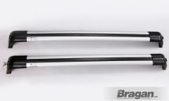 CROSS BARS For LAND ROVER DISCOVERY 3/4 - SILVER BLACK