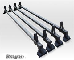 Roof Rack 4 Bars + Load Stops For Nissan NV300 2014 -  2021