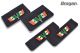 Front and Rear Mud Flaps Embossed UV Rubber Ireland Flag 4pc