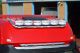 To Fit DAF XF 95 SuperSpace Cab Stainless Roof Light Bar + Slim LEDs + Jumbo Spots x4 + Clear Lens Beacon x2
