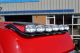 To Fit DAF XF 95 SuperSpace Cab Roof Light Bar + Flush LEDs + Jumbo Spots x4 + Clear Lens Beacon x2 - BLACK