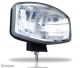 24v 9.5'' Jumbo Oval Black ABS Spot Lamp + LED Park Bulb