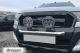Front Bumper Bar + Plate Holder + 7in Round LED Spot For Mitsubishi L200 Triton Strada 2015 - 2019