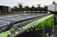 Roof Rails + BLACK Cross Bars For Volkswagen Transporter T6 2015 - 2022 LWB