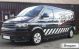 To Fit 2004 - 2015 Volkswagen Transporter T5 / Caravelle SWB Black Side Bars + Amber LEDs