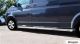 To Fit 2004 - 2015 Volkswagen Transporter T5 / Caravelle LWB Side Bars + Step Pads + Amber LEDs x10