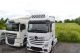 To Fit 2012+ Mercedes Actros MP4 Giga Space Roof Light Bar + Flush LEDs + Round Black Spots