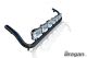 To Fit 2012+ Mercedes Actros MP4 Classic Space Cab Roof Light Bar Black Steel + Rectangle Spots