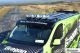 Roof Bar BLACK + Spots + Clamps + LEDs For Ford Transit Tourneo Custom 13 - 18