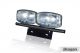 Number Plate Light Bar + Jumbo Spot Lamps - BLACK For Ford Ranger 2023+