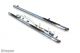 Side Bars Pair + 3 Pads Tapered Ends 70mm For Renault Captur 2021+