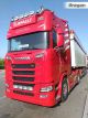 To Fit New Generation 2017+ Scania R & S Series High Cab Roof Bar + Flush LEDs x9 + Jumbo LED Spots x4 + Clear Beacons x2