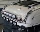 Chrome Stainless Roof Bar + Jumbo Spots + Beacon For Iveco S-Way AT Sleeper Cab