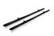Black Stainless Side Bars + Down Lights For Ford Transit MK7 MWB 2007-2014