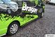 Black Stainless Steel Side Bars - Curved For Citroen Berlingo SWB 2019+