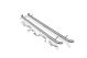 Chrome Stainless Steel Side Bars Pair For Citroen Berlingo 2019+ - CURVED Type B
