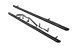 3" Black Stainless Steel Side Bars + 3 Step Pads For Citroen Berlingo SWB 2019+ Van Accessories