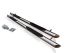 Chrome Stainless Steel Side Bars + 4 Pads For Citroen Berlingo SWB 2019+ Tapered End - 3"