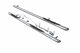 3" Chrome Stainless Steel Side Bars + 3 Step Pads For Citroen Berlingo SWB 2019+ Van Accessories