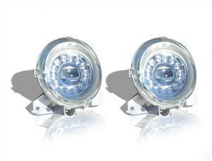 ES Left + Right LED Daytime Running Lights Fog Lamps For Scania 6 Series R Trucks